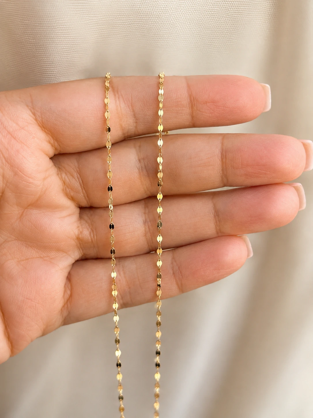 زنجیر پولکی درشت